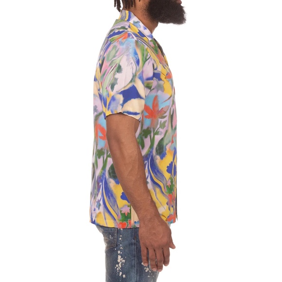 AKOO Men's Short Sleeve Glory Woven Shirt - Picture 2 of 3